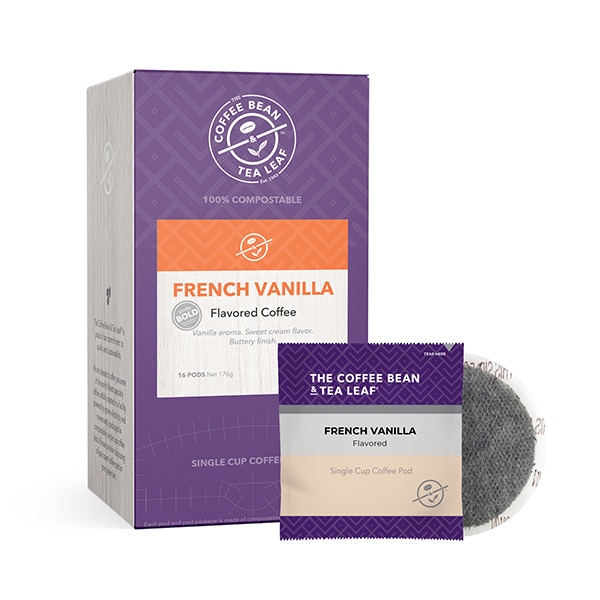 Coffee Bean & Tea Leaf French Vanilla, Soft Coffee Pods, PK96 PK 019170 - main